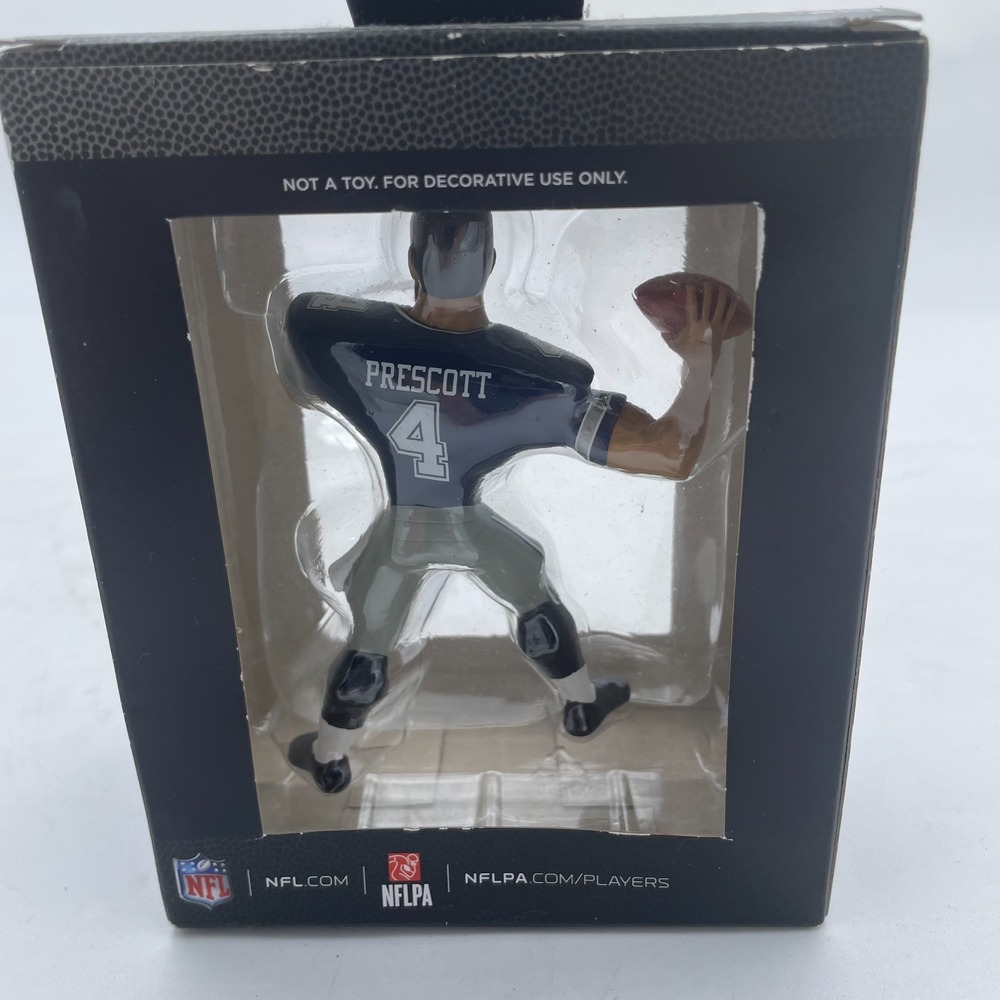 Hallmark Dak Prescott Dallas Cowboys NFL Football Christmas Tree Ornament 2022 - Picture 2 of 6